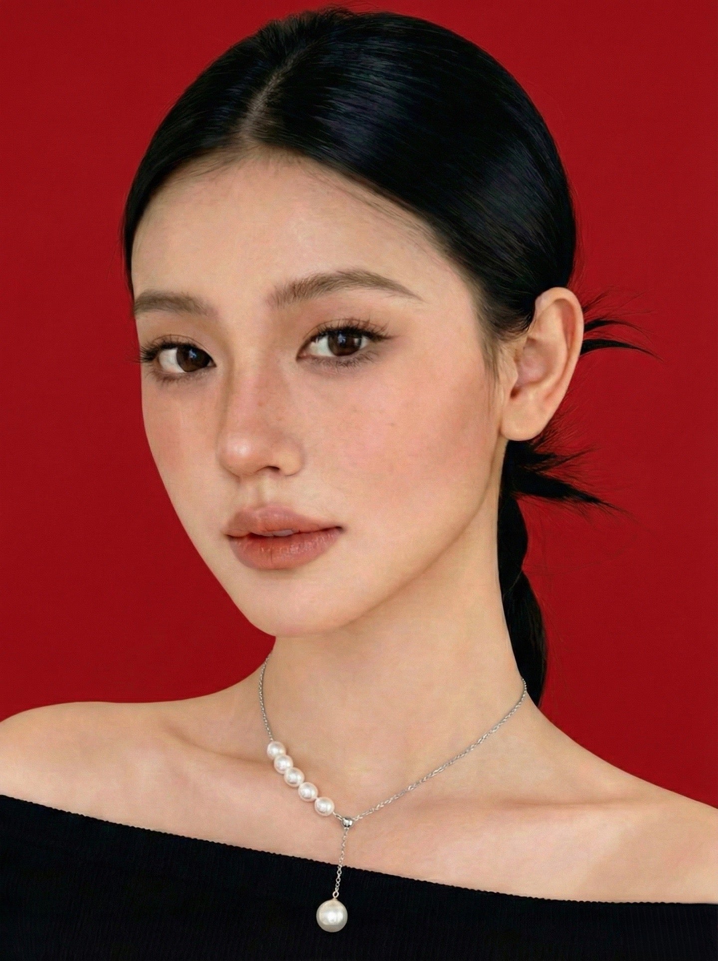 Mermaid’s Tear Cultured Freshwater Pearl Necklace 4-5mm-8-9mm