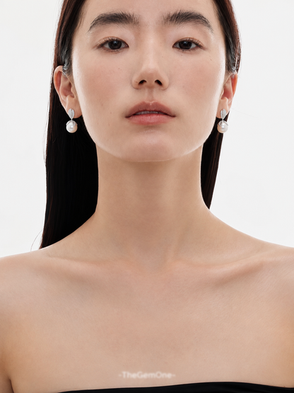 Secret Garden Collection|Tulip Pearl Earrings