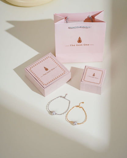 Lustra Bracelets-Cultured Freshwater Pearl in Sterling Silver 11-12mm