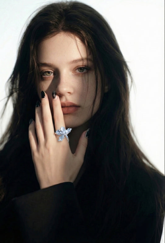 2025FW The Blossom Collection: Fine sterling silver in 7-8mm Freshwater Pearl