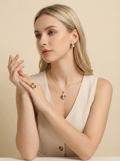 The Vintage Mocha 3-Piece Pearl Gift Set