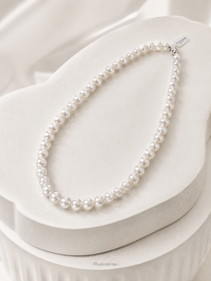 Rosé Lumière Akoya Necklace