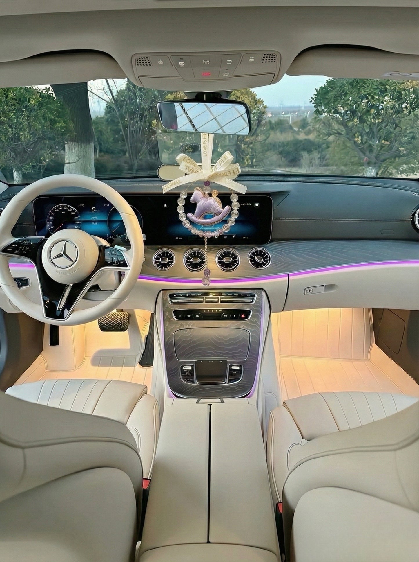 Twilight Lavender Amethyst Pony Charm