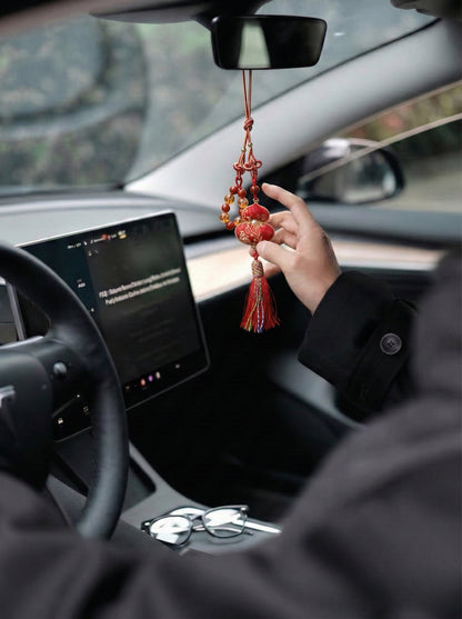 TheGemOne Lunar Red "Lucky Gourd" Ornament