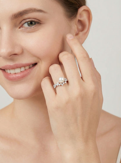 2025FW Cultured Freshwater Pearl 7-8mm with Fine Sterling Silver