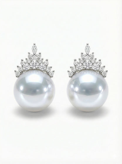 2025FW Ice Queen Pearl Earrings