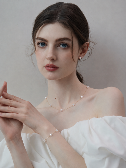 Astral Drift Akoya Bracelet