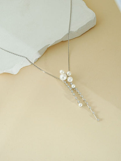 2025FW Pearl Drape Necklace
