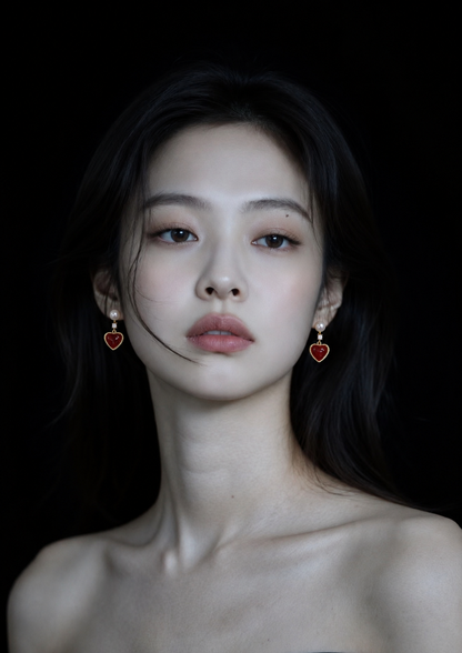 2025FW Winter Holiday Collection ; Freshwater Pearl Earring with Sterling Silver
