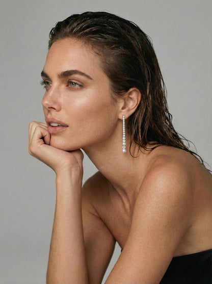 2025FW Tassel Pearl Earrings