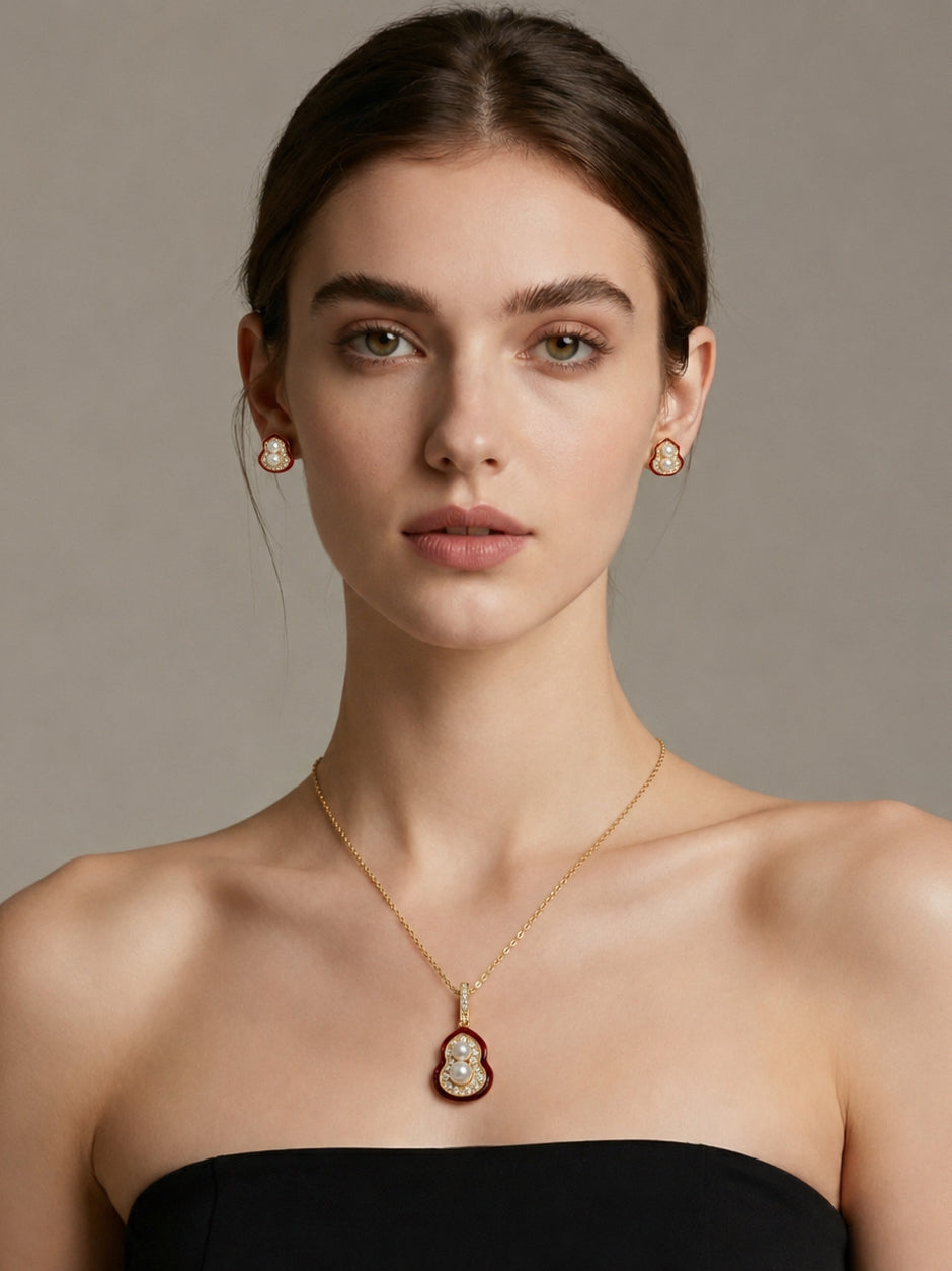 2025FW The Wulu Collection: 2pc set Freshwater Pearl 4-5.5mm with Sterling Silver