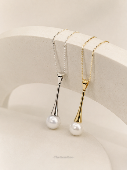Everyday Muse Collection｜Muse Curve Pearl Necklace