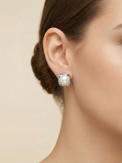 2025ss Meet the Best of You; Cultured Freshwater 2pc pearl set in Sterling Silver