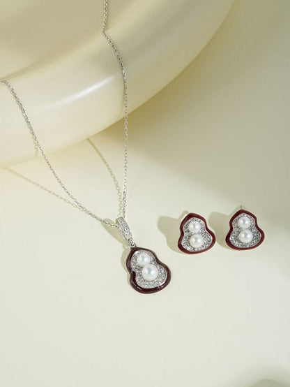 2025FW The Wulu Collection: 2pc set Freshwater Pearl 4-5.5mm with Sterling Silver