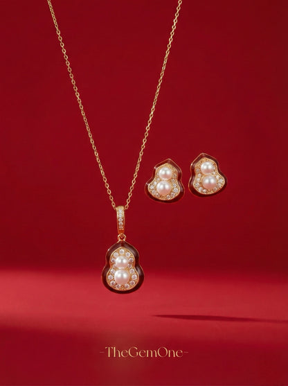 2025FW The Wulu Collection: 2pc set Freshwater Pearl 4-5.5mm with Sterling Silver