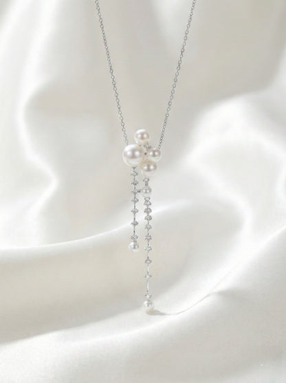 2025FW Pearl Drape Necklace