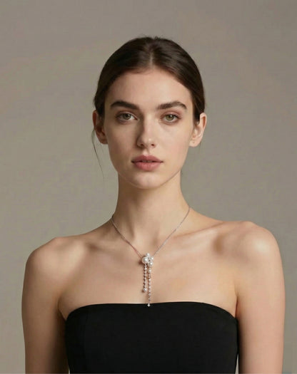 2025FW Pearl Drape Necklace