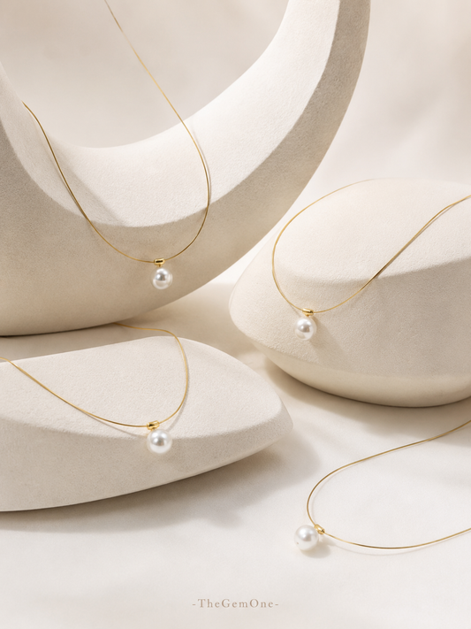 The One Pearl Collection | Luna Pendant