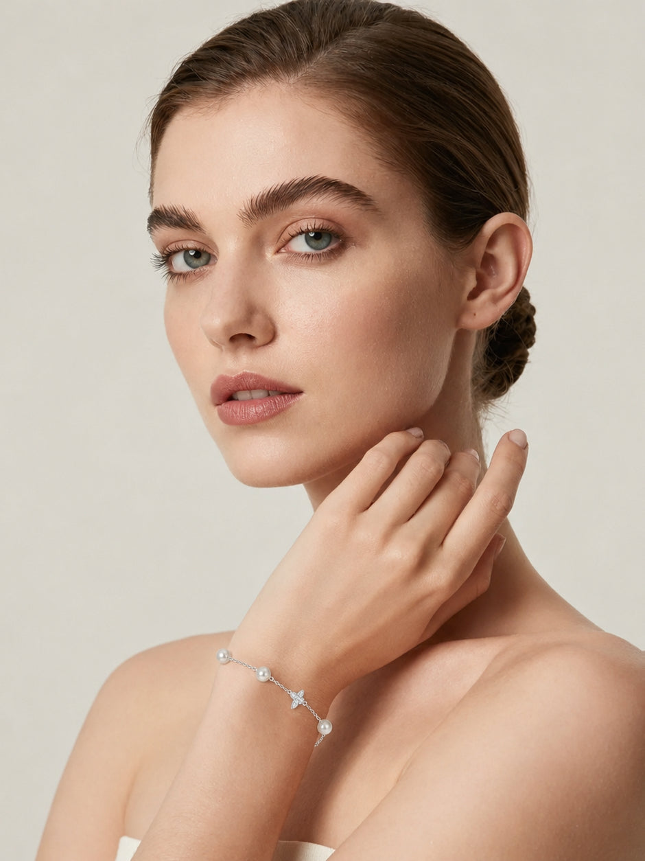 Whisper Grace Pearl Bracelet