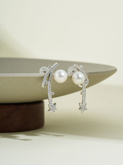 2025FW Shooting Star Collection: Pearl Earring 8-8.5mm