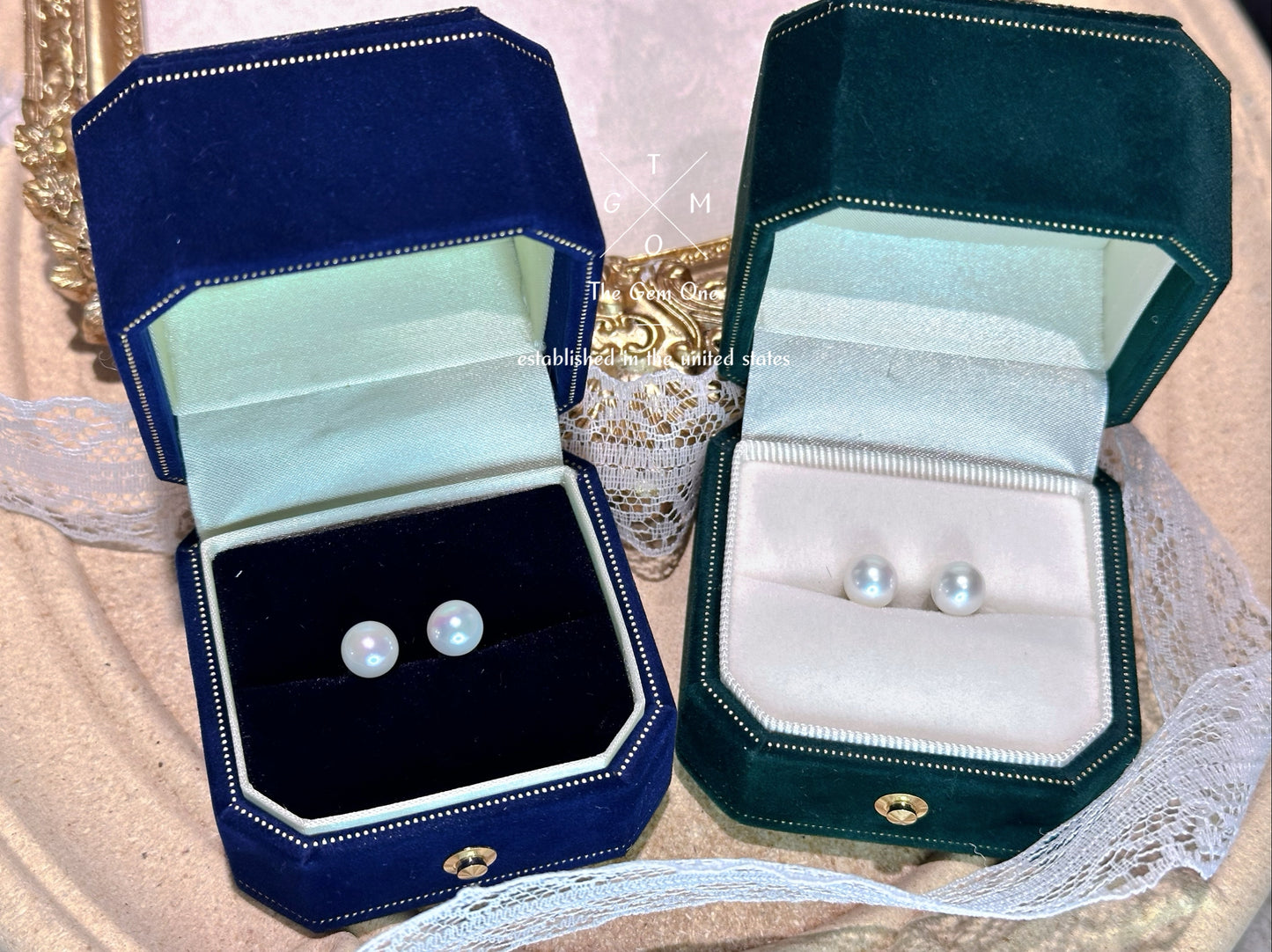 Classic Elegance Freshwater Pearl Stud Earrings