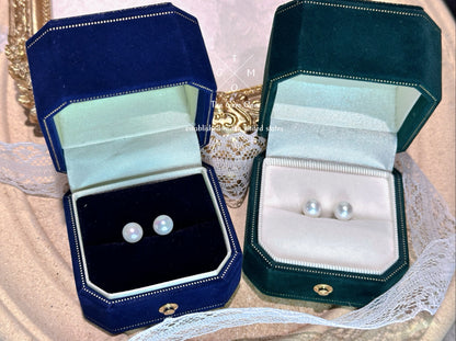 Classic Elegance Freshwater Pearl Stud Earrings