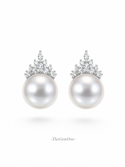2025FW Ice Queen Pearl Earrings