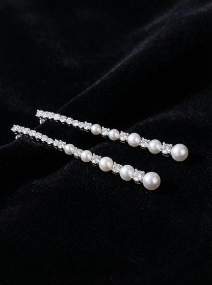 2025FW Tassel Pearl Earrings