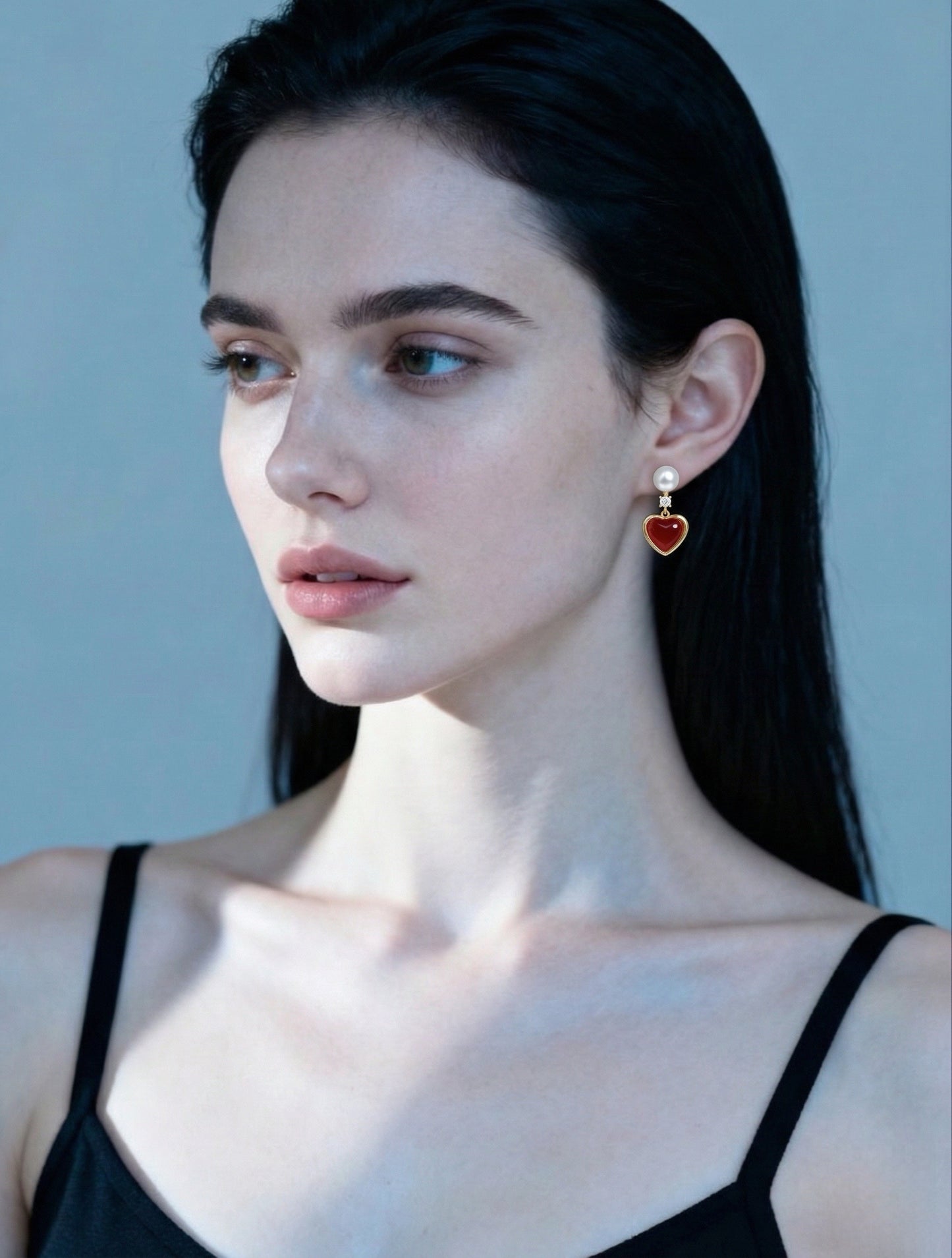 2025FW Winter Holiday Collection ; Freshwater Pearl Earring with Sterling Silver