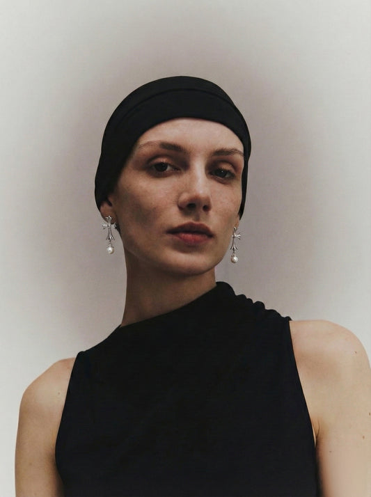 2025FW Urban Collection: Cultured Freshwater Pearl Earring with Sterling Silver