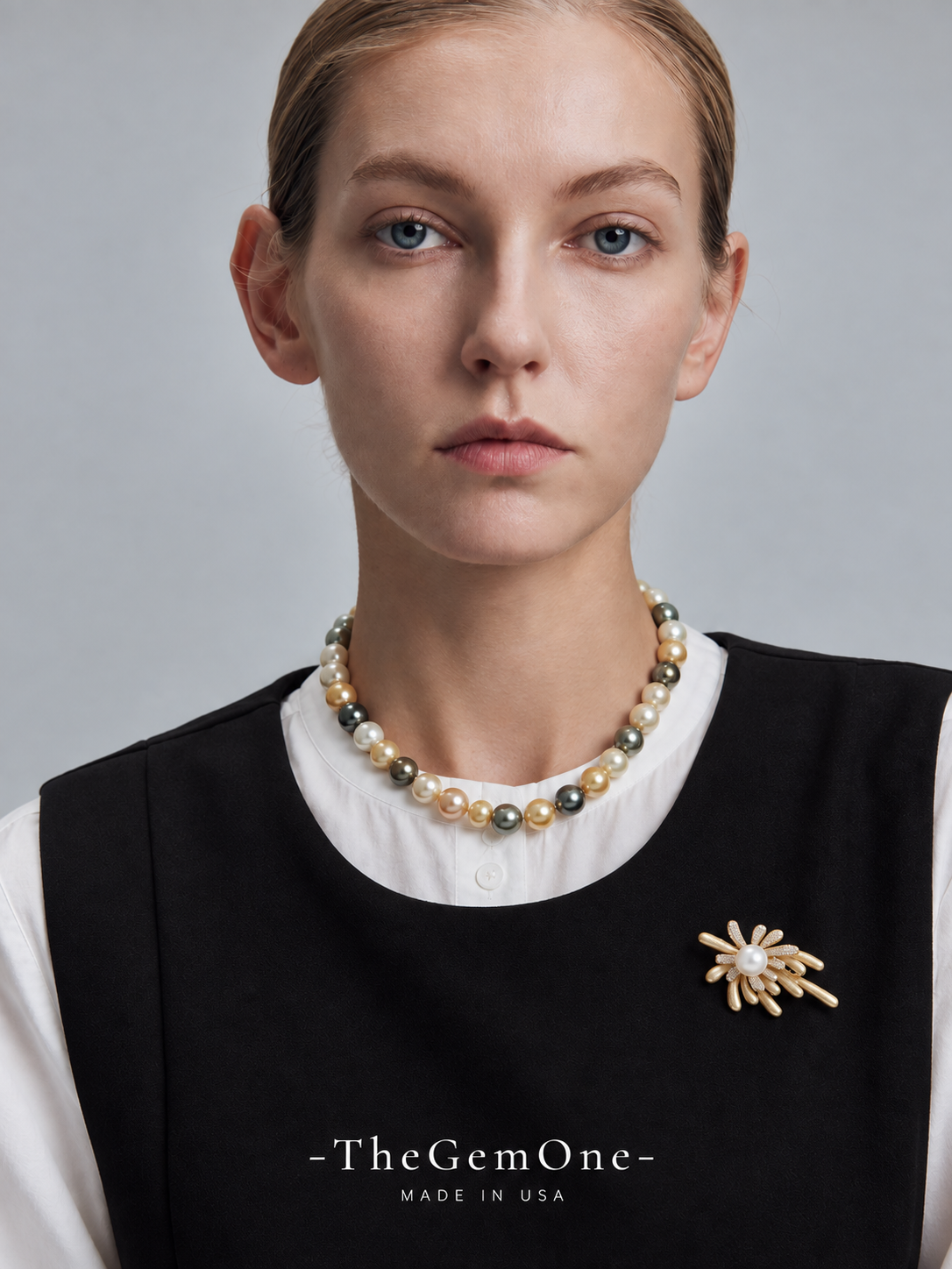 The one Collection : Autumn Radiance Brooch